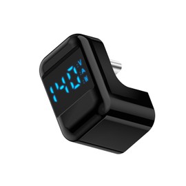 QIANRENON 140 W USB C Charging Digital Display U Shape Angle Adapter 40 Gbps USB 4.0 Type C Male to Female Charge Monitor 180° Angle Connection, Real-time Detection, Supports 8K @ 60Hz Audio Video