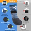 BEAUTYZOO Waterproof Dog Boots for Small Medium Large Size Dogs,