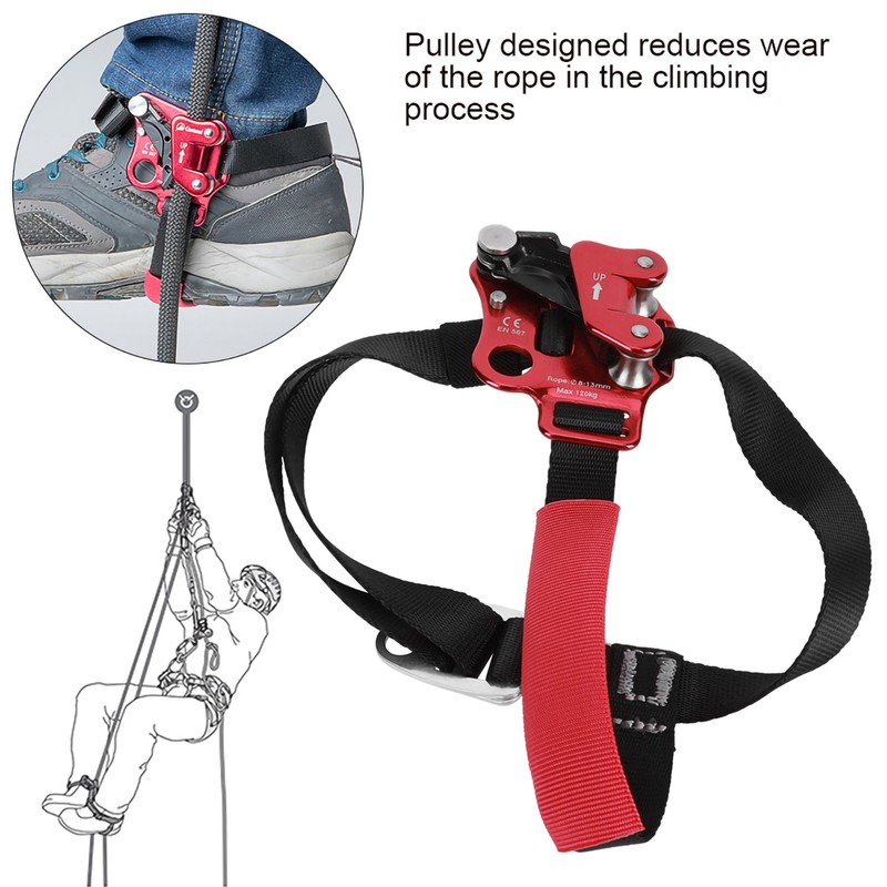 Aviation Aluminum Left Right Foot Outdoor Rock Climbing Mountaineering Foot