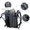 JEUXDOS Vacuum Backpack for Travel, 60L Expandable Vacuum Compression Bag