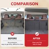 Xipoo Backrest Mat Compatible with 2010-2024 Toyota 4Runner Back Seat