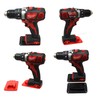 JSP Manufacturing Red Plastic Power Tool Holder Mount for Milwaukee