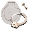Key Handcuffs Silicone Mold for Candy Chocolate Crafts, Policeman set