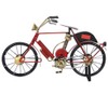 Red Mini Modern Bicycle Model Artwork Home Shop Decoration Ornament