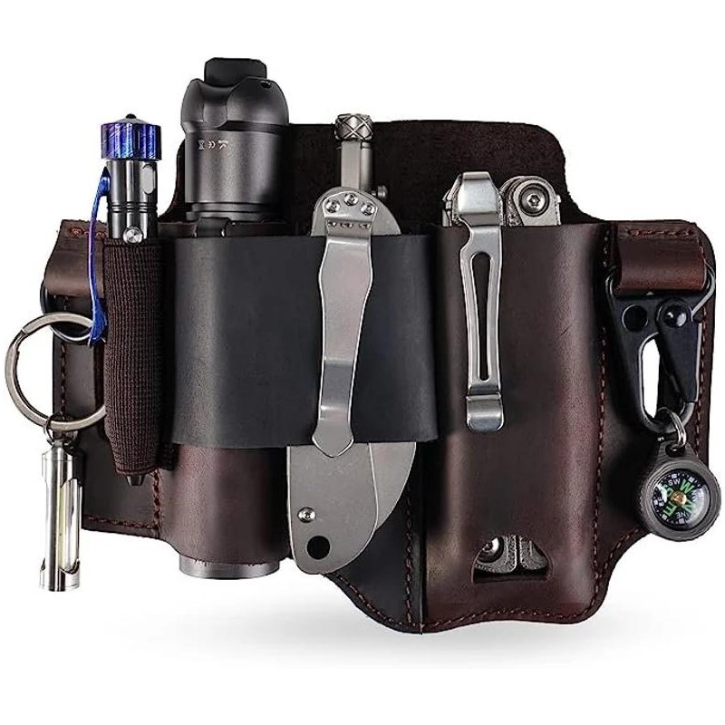 EDC Multitool Sheath Gift for Him, Belt Pouch Tool Belt