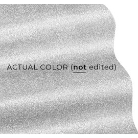 VViViD DECO65 Silver Flake Metallic Glitter Adhesive Vinyl 6 Feet x 1 Foot