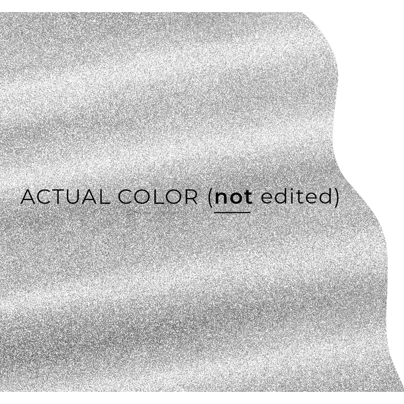 VViViD DECO65 Silver Flake Metallic Glitter Adhesive Vinyl 6 Feet