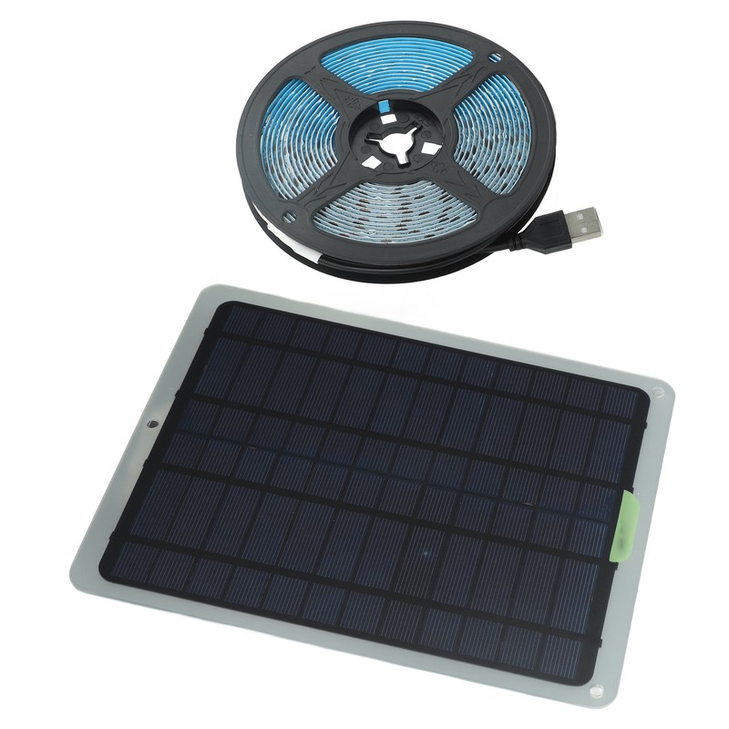 20W Full Spectrum Solar Power Lamp LED 5V IP65 Waterproof