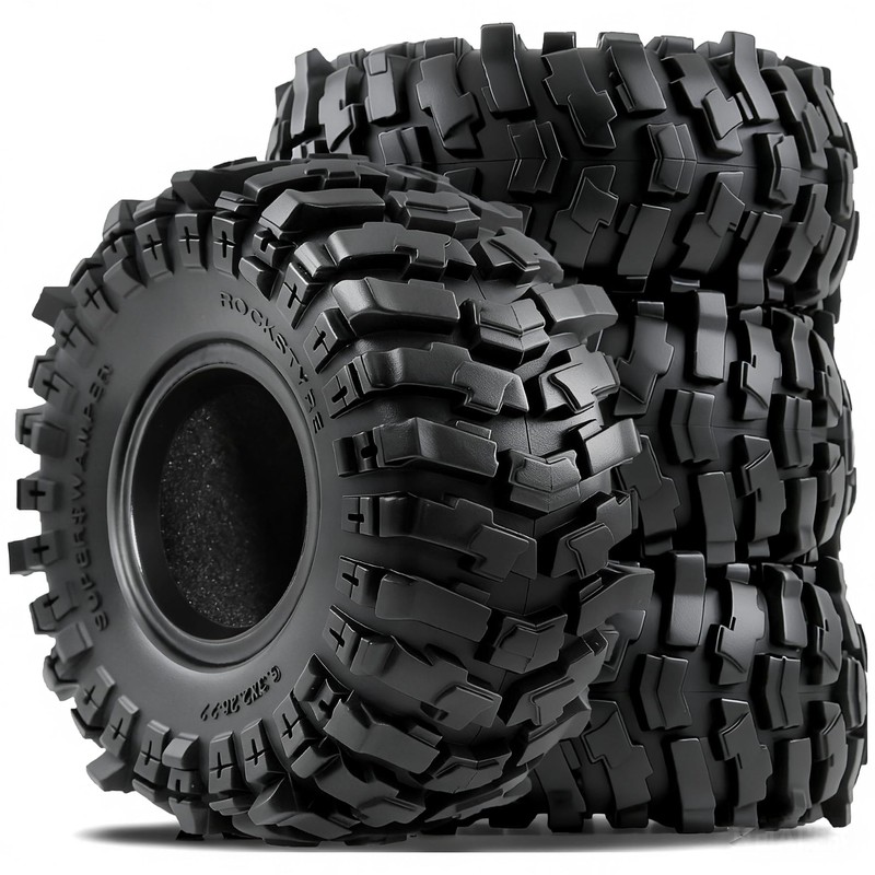 STMU 2.2 Crawler Tires 135mm/5.30inch With Foam Inserts 4PCS For
