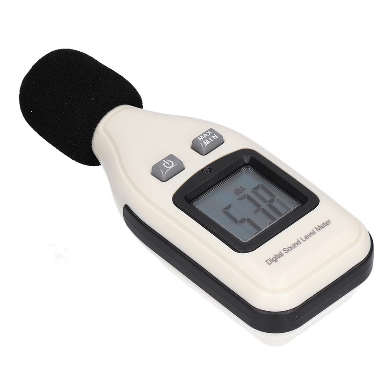 Noise Measure Device Digital Decibel Meter Sound Pressure Level Reader