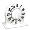 Tactile Long Ring Low Vision Timer with Stand - White