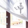 Blulu 20 Pack Mirror Holder Clips for 6 mm in