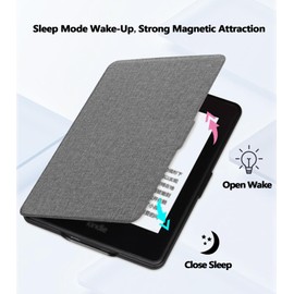 T TAKONE Handheld Case for 7 Inch Kindle Paperwhite (12th Gen 2024) and Kindle Colorsoft Signature Edition 2024 - Case with Auto Sleep/Wake Function, Perfect for Daily Use and Travel (Green)