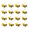 Bumble Bee Sugar Decorations Cookie Cupcake Cake 12 Count
