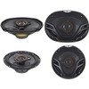 Alphasonik AS2629P Loudspeakers Pair of 6.5" 350W Max 3-Way Speakers