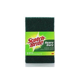Scotch-Brite Heavy Duty Scour Pads 3 Each (Pack of 5)