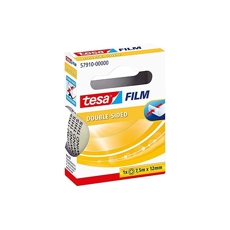 Tesa double sided tape, Perfect for Photos, Paper, 10 m