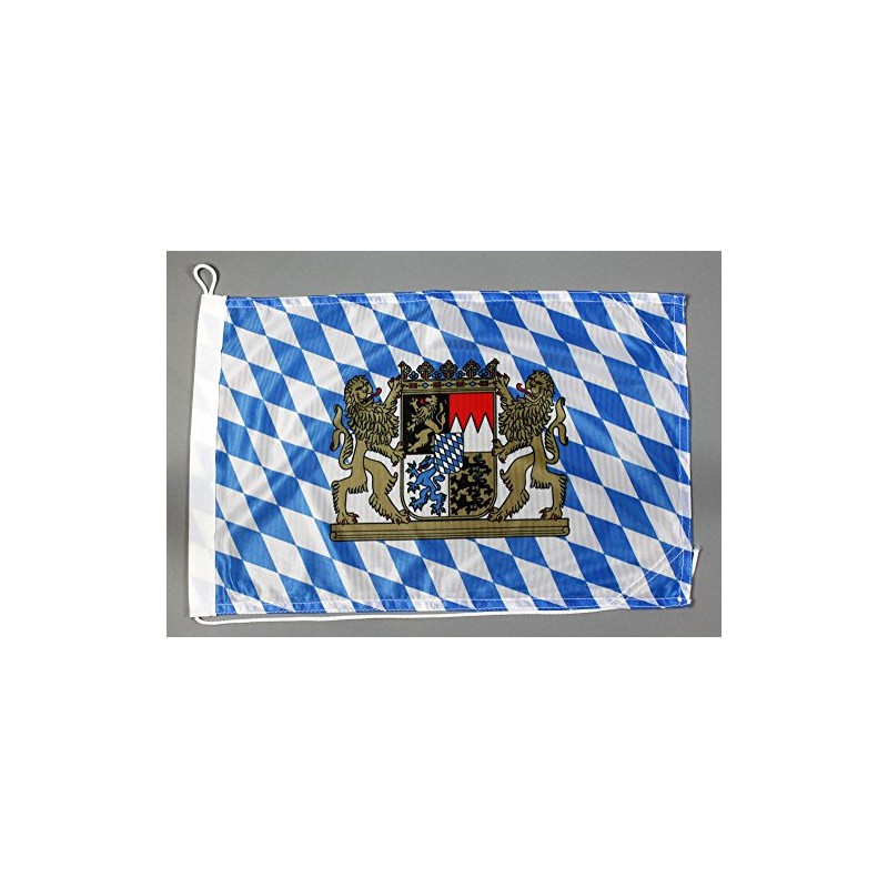 Buddel Bini Boat Flag Bavaria 30 x 45 cm Professional