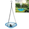 Hanging Bird Bath, Bird Bath Bowl with Fountain USB Powered,