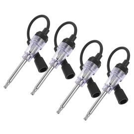 FOMIYES Probador de Bujías para Coche 4 Piezas, Comprobador de Chispa Automotriz Portátil, Herramienta de Diagnóstico para Sistema de Encendido, Compatible Motores Pequeños y Cortacésped,