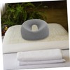 PACKOVE Massage Face Pillow Shaped Memory Foam Cushion for Face