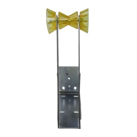 JY PERFORMANCE Boat Trailer Galvanized Winch Seat With Roller For Winch Posts With Roller