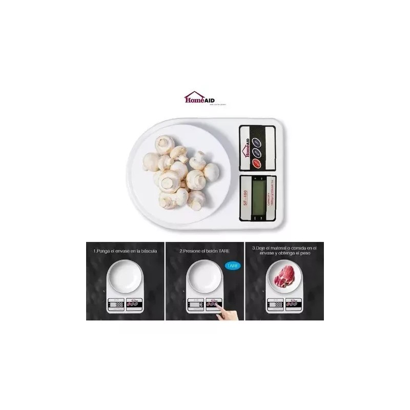 Electronic Bascula Digital De Cocina Gramera Pesa De 1 Gramo