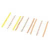 ARCELI 60pcs 1/4W 1ohm-1M Ohm Carbon Film Resistors Assortment Kit