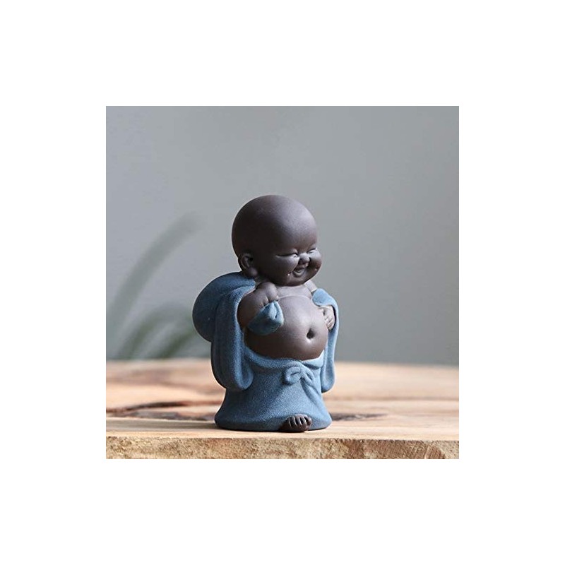 Small Sweet Buddha Statue, Monk Figurine, Creative Baby, Handcrafted, Dolls,