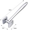 Meat Tenderizer Hammer, Double Side, Heavy Duty Stainless Steel Meat