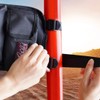SKUNTUGUANG UTV Roll Cage Organizer, Cargo Rear Storage Bag for