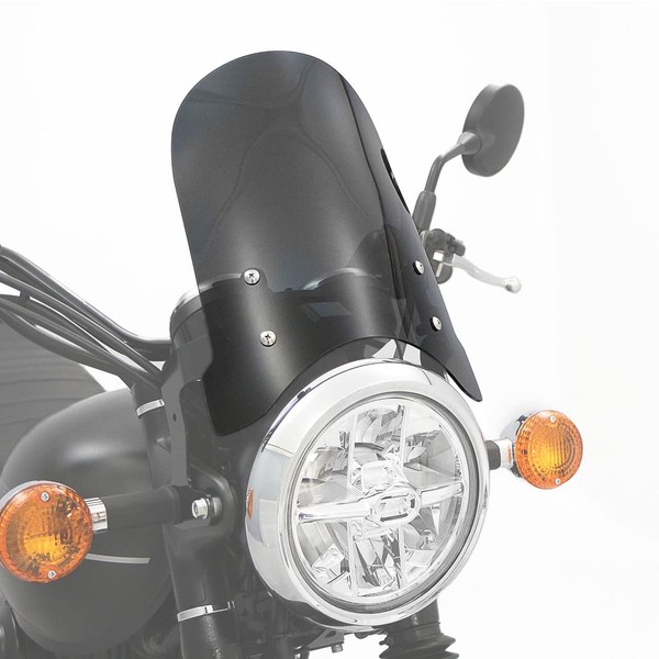 Endurance XJLEJ8642S3 Motorcycle Meter Visor Long Set Smoke + Mounting
