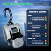 Stainless Steel Retractable Boat Transom Tie Down Straps - 2