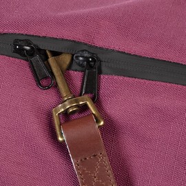 Danish Design 3-in-1 Dog Coat Plum, 33cm (13in) - All Weather, Waterpoof, Fleece-Lined, Reflective Raincoat for Dogs