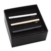 Zysta 3pcs Set Stainless Steel Exquisite GQ Classic Tie Bar