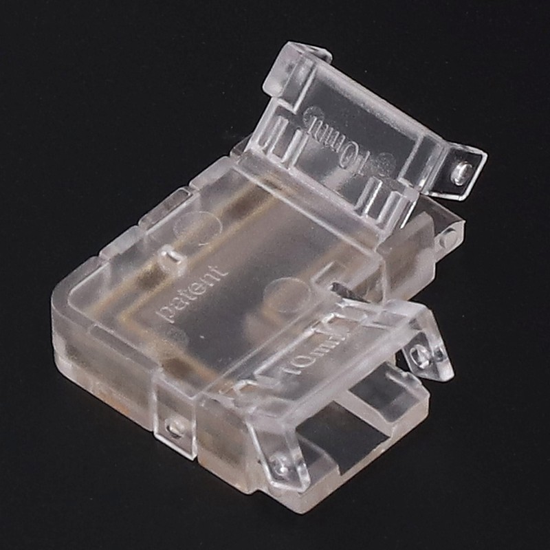 8PCS L Shaped LED Light Strip Connectors 4 Pin 10mm