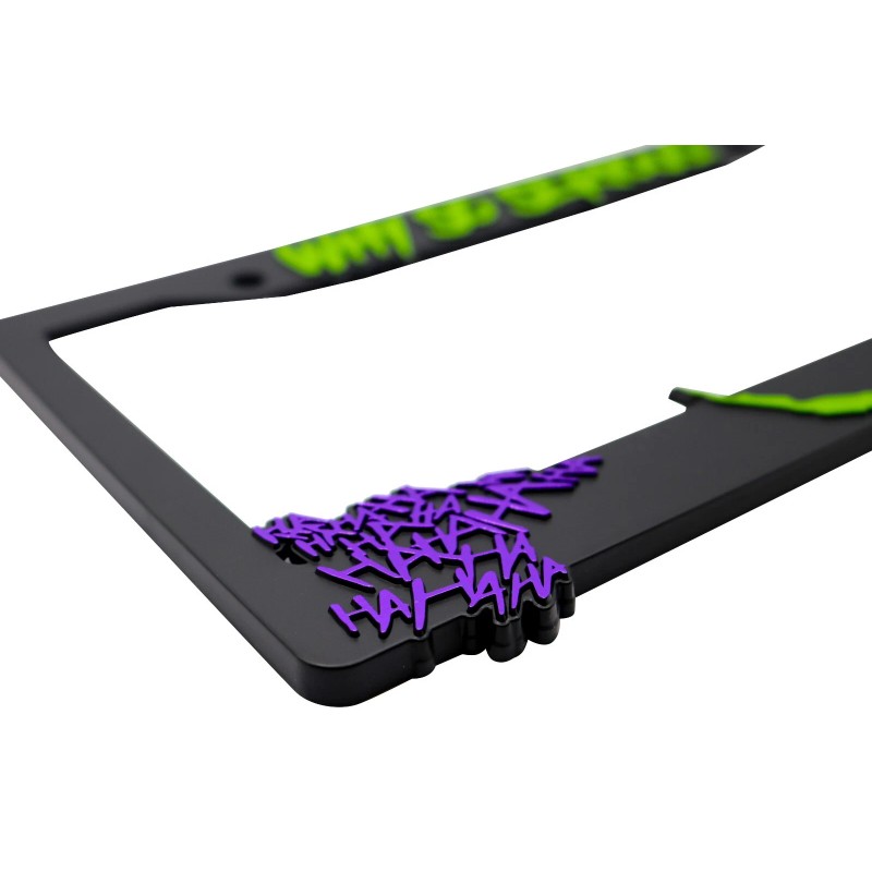 LP Frameworks The Joker "Why So Serious" 3D Raised License