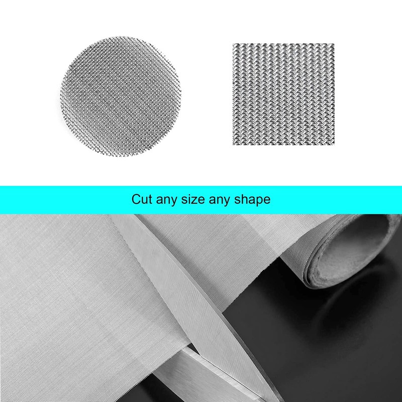 304 Stainless Steel Woven Wire 120 Mesh Fine Screen Mesh