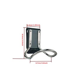 QIAOTLB 2PCS Hammer Holder Durable Hammer Waist Bag Holder Made of Stainless Steel and Nylon, Suitable for Quick Tool Use Can Be Used to Hang Hammers, Wrenches, Axes and Other Tools