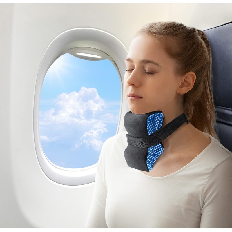 Cloudz Travel Cozy Chin Support & Headrest Cushion