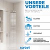 Rain Shower [Shower Head & Self-Cleaning] - Lime-Free & Rustproof