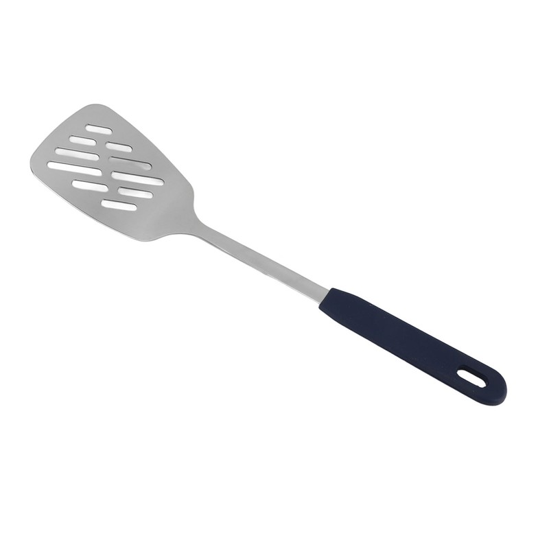Cooking Spoon Rustproof Smoothly 304 Stainless Steel Spatula Skid Resistant