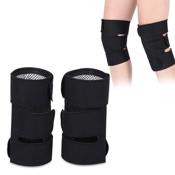 GOTOTOP Knee Brace,Tourmaline Self-heating Magnetic Knee Protective Support Brace with Belt for Men and Women Arthritis Brace Support