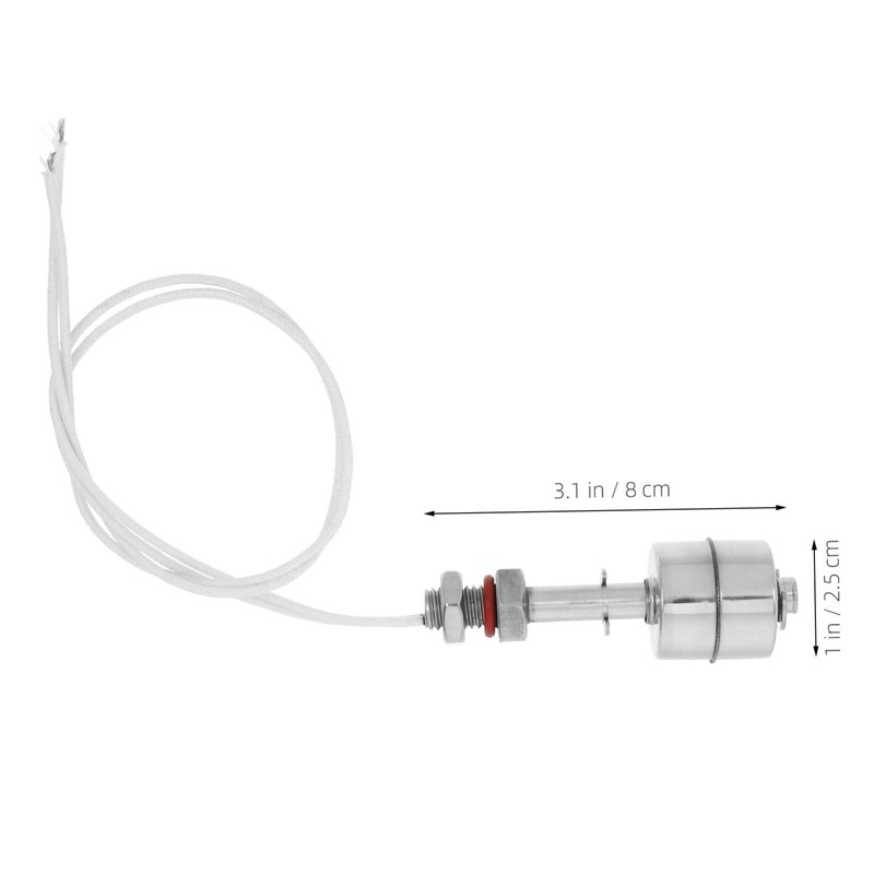 ULTECHNOVO Stainless Steel Float Valve for and Hydroponics Water Shut
