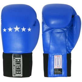 Contender Fight Sports Amateur Competition Gloves (Blue, 10-Ounce)