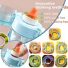 Orgonite Air Water Bottle Starter Set, 650ml Sports Alr Water Up Bottle BPA Free With Straw, Drinking Bottles with 1 Peach Flavour Pods Scented 0 Sugar Fruit Fragrance Water Cup for Outdoor Gym