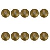 Tiazza 10Pcs Radial Brass Backplate Washers Classical Furniture Decoration Gasket