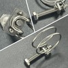 12 PCS Adjustable Double Wire Hose Clamps,304 Stainless Steel Hose
