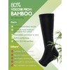 SONORAN 1Pair Compression Stockings for Women Men 20-30 mmHg Open