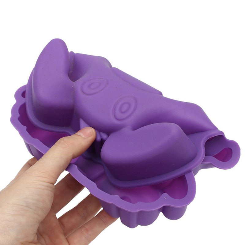 MoldFun Dog Baking Mold Dog Non-stick Silicone Pan Mold for